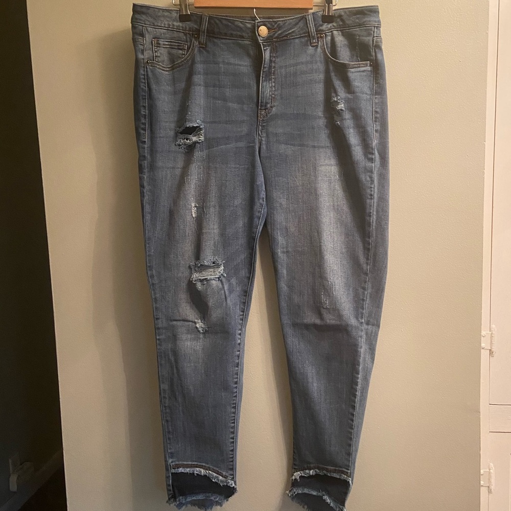 Lane Bryant ankle jeggings 18